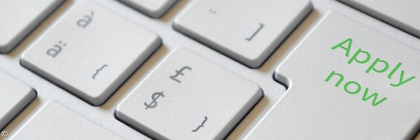 Tastatur "Apply now"